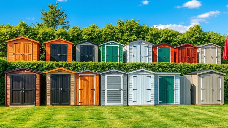 top lawn mower sheds