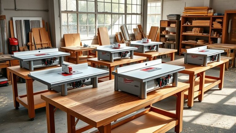 top milwaukee router tables