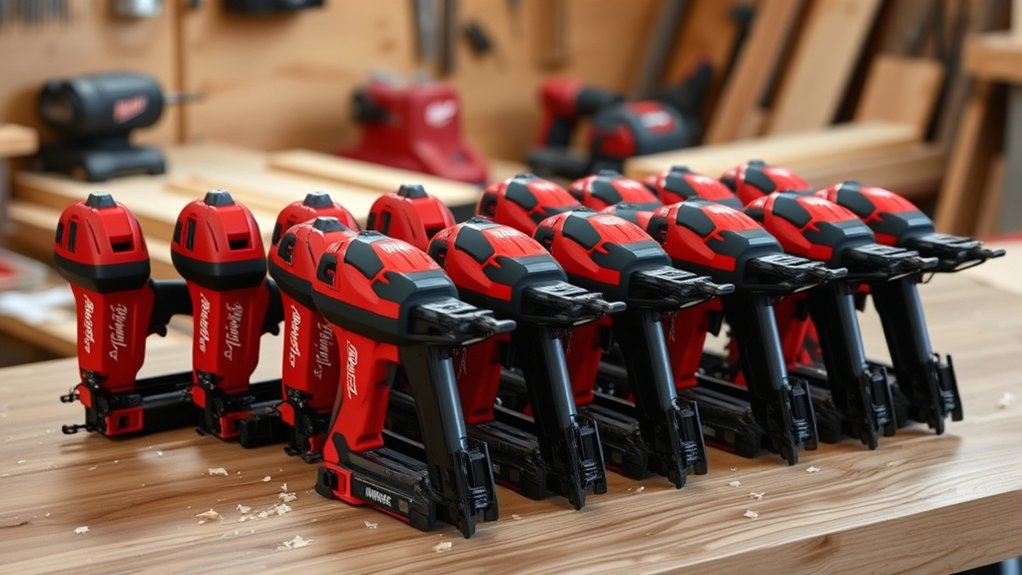 top milwaukee trim nailers