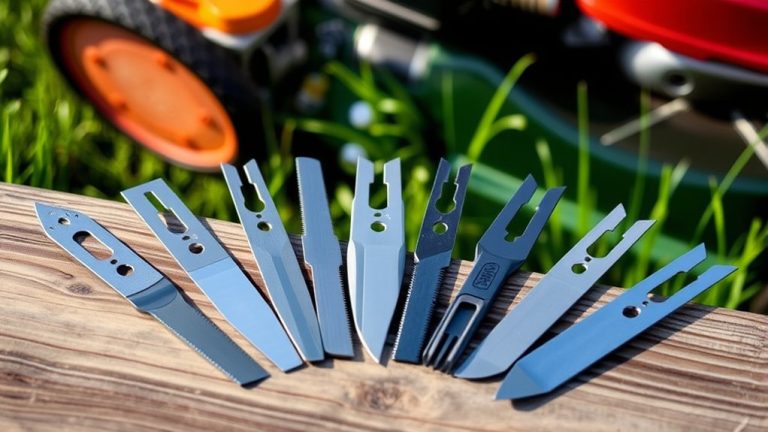 top mower blade options