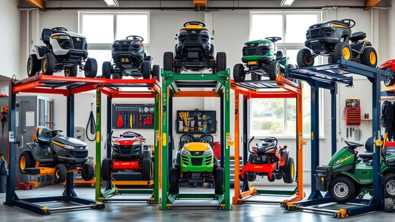 top mower lift options