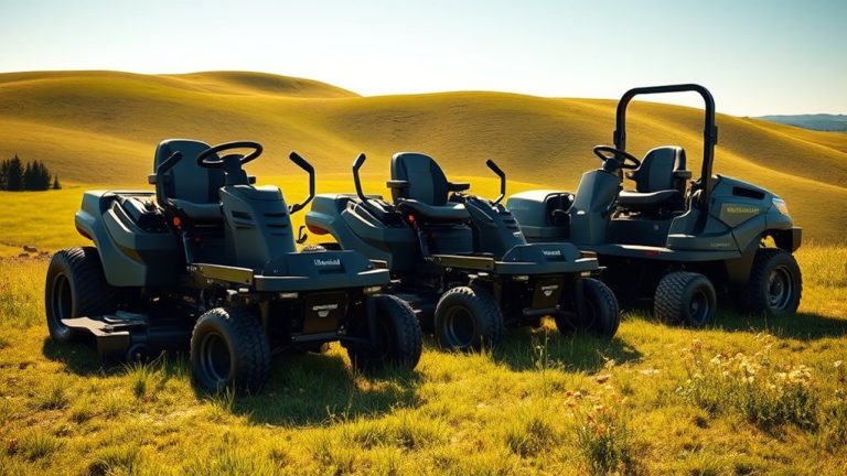 top mowers for hilly terrain
