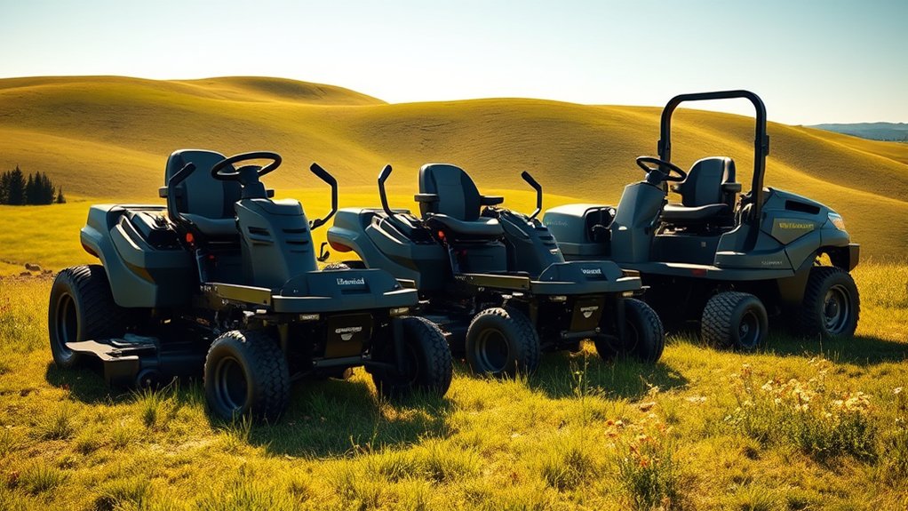top mowers for hilly terrain