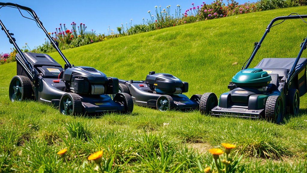 top mowers for uneven terrain