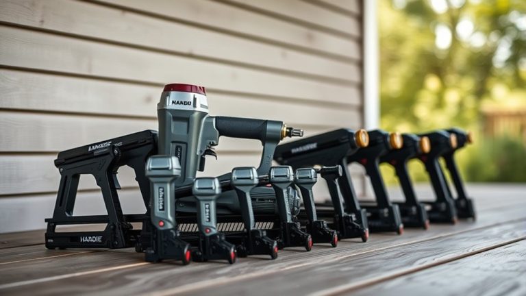 top nailers for hardie siding