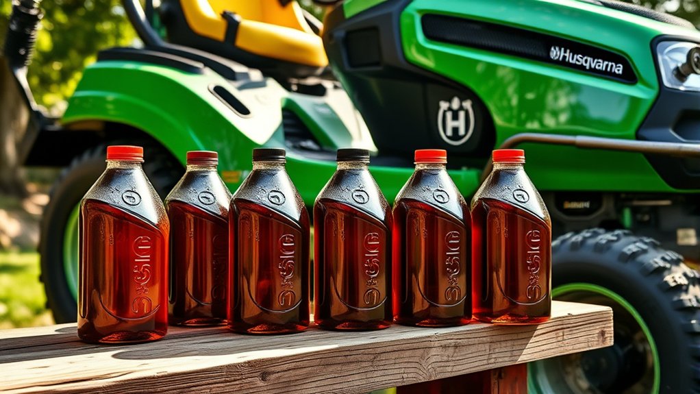 top oils for husqvarna mowers