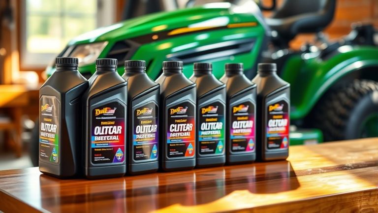 top oils for mower engines