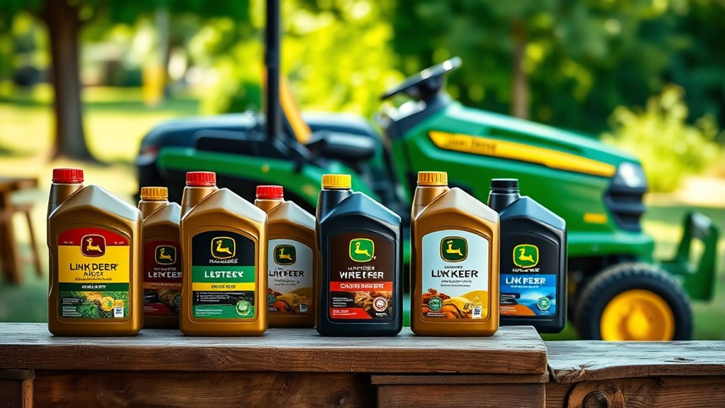 top oils for mowers