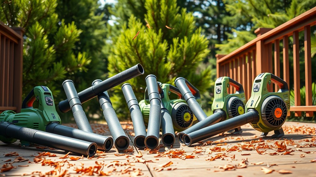 top pine needle blowers
