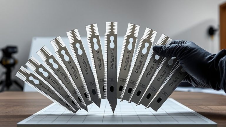 top plastic cutting blades