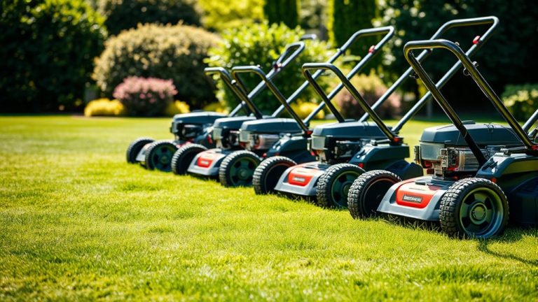 top rear wheel mowers