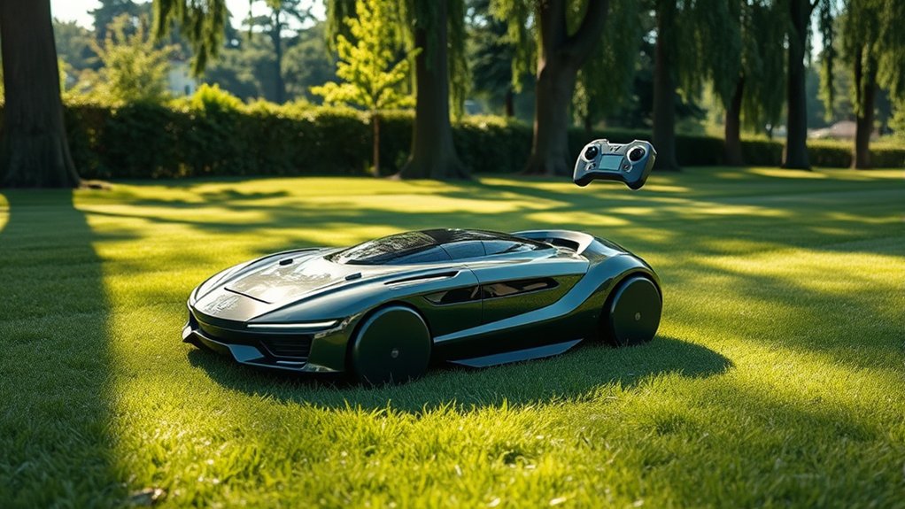top remote lawn mowers