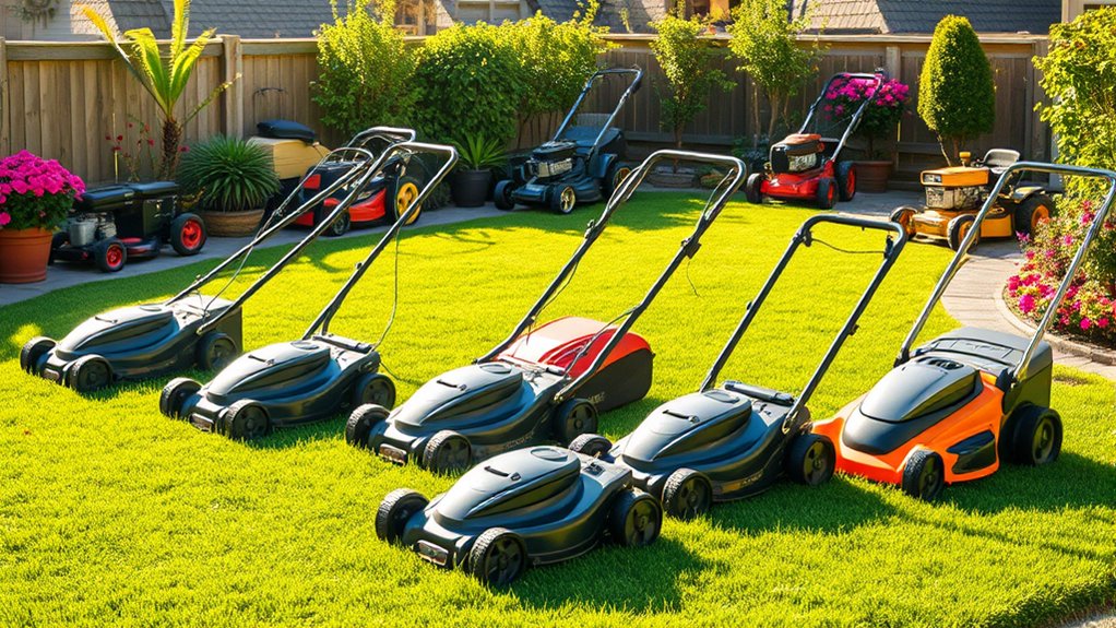top residential lawn mowers
