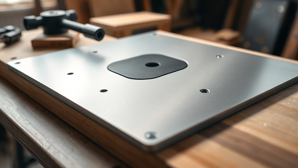 top router table plates