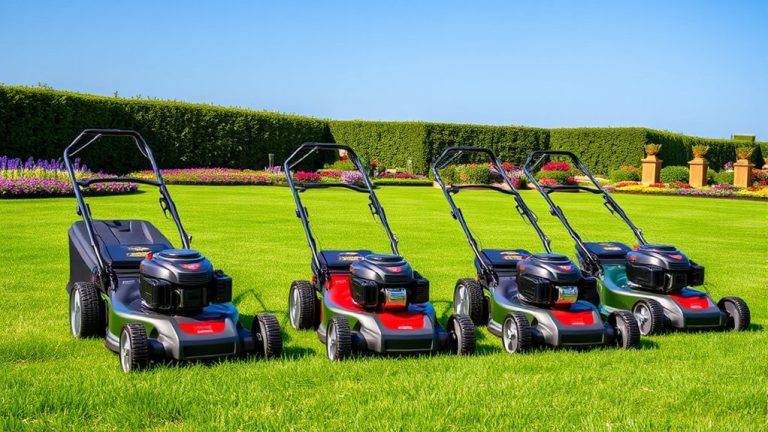 top self propelled mowers