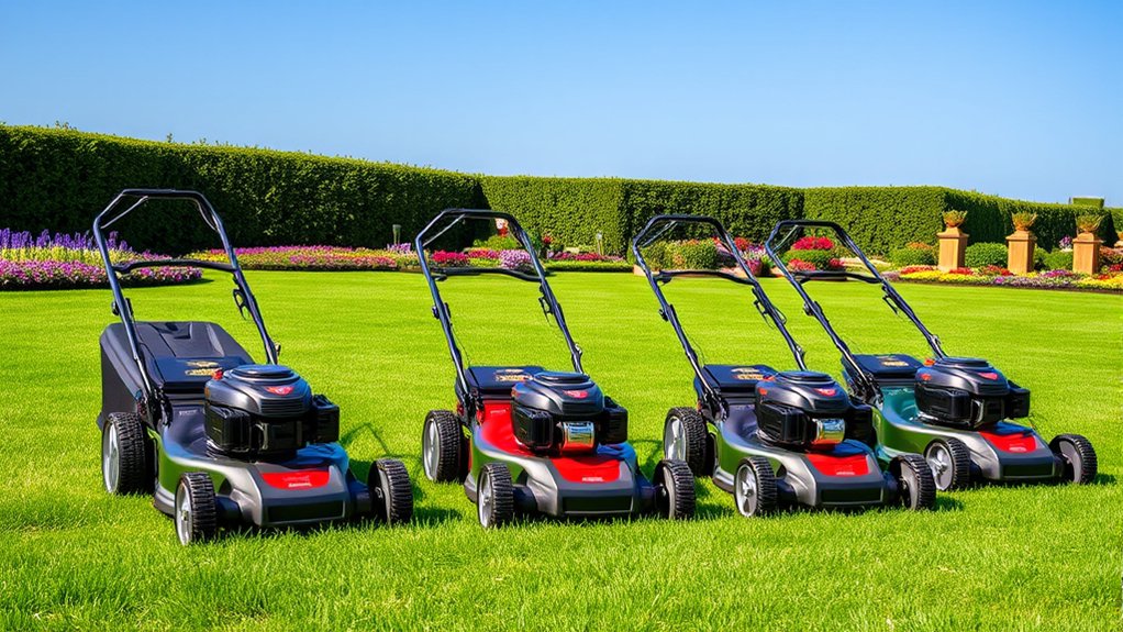 top self propelled mowers