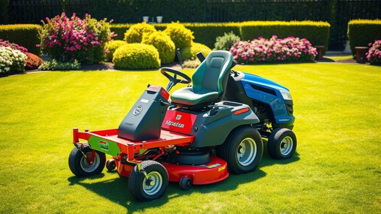 top small riding mowers