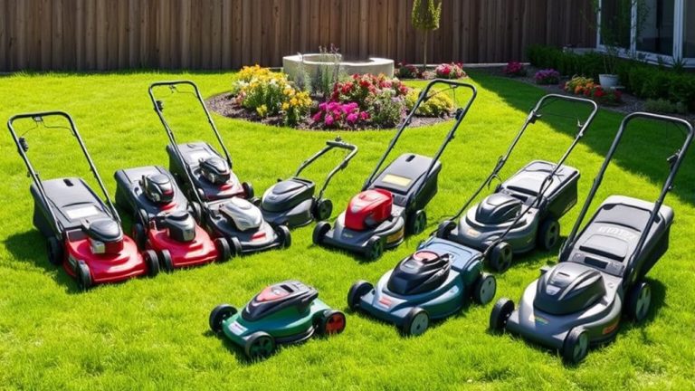 top small yard mowers