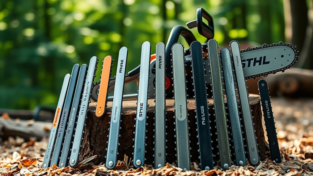 top stihl chainsaw bars