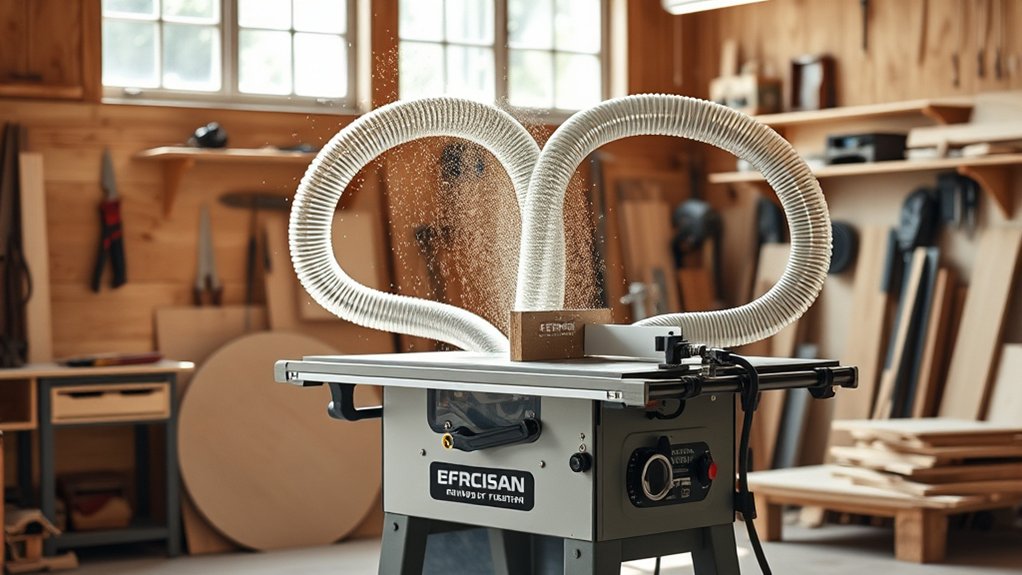 top table saw dust solutions
