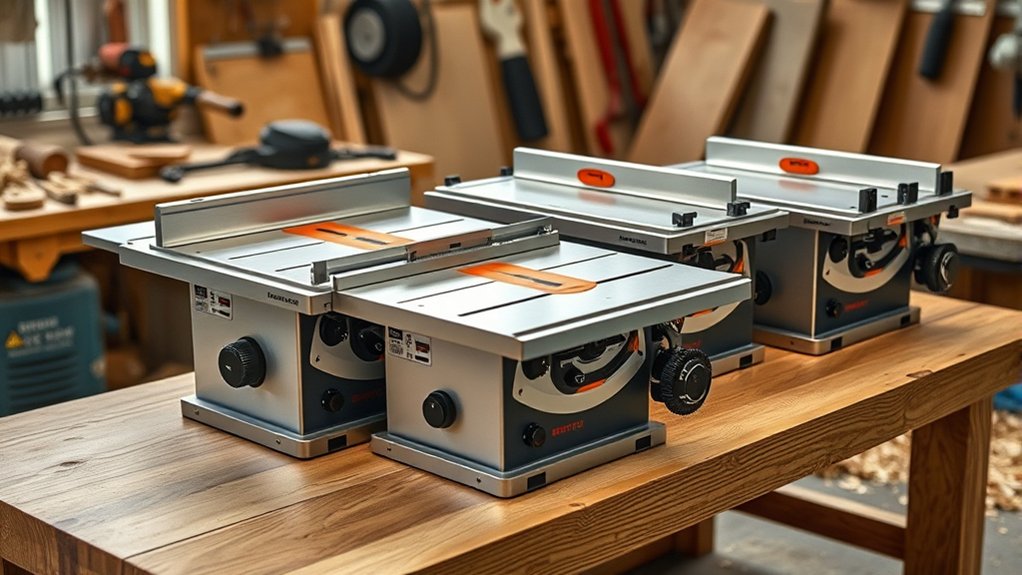 top table saw router combos