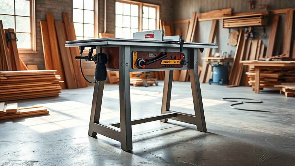 top table saw stands