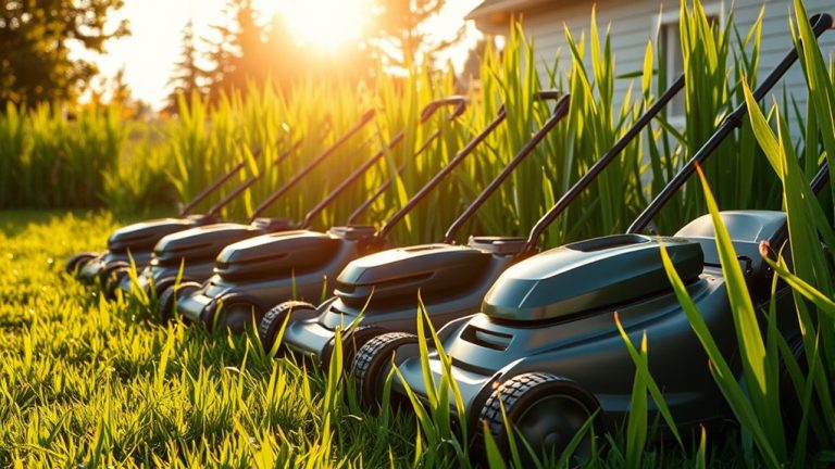 top tall grass lawn mowers