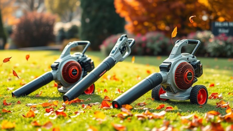 top walk behind leaf blowers