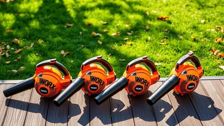 top worx leaf blowers