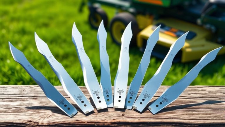 top zero turn mower blades
