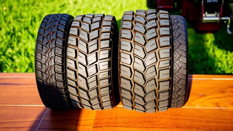 top zero turn mower tires