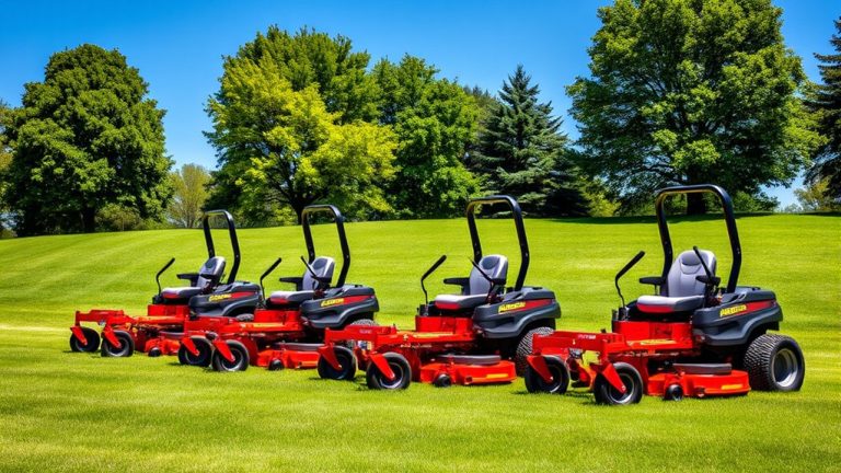 top zero turn mowers