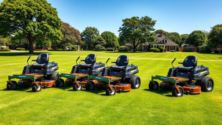 top zero turn mowers