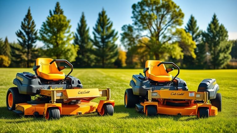 top zero turn mowers