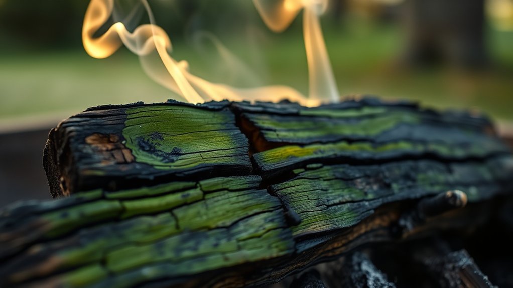 toxic emissions from burning