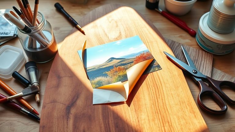 transfer glossy photo easily