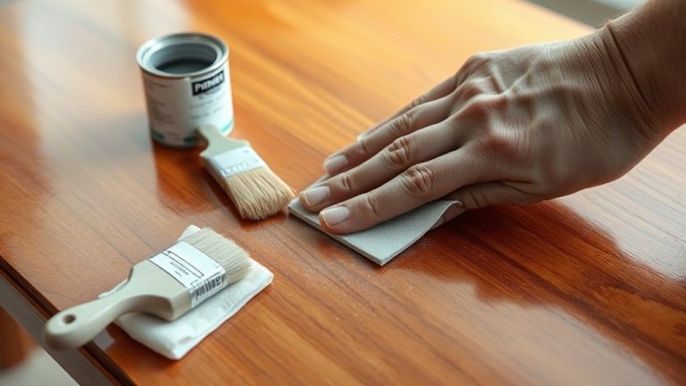 varnished wood painting guide