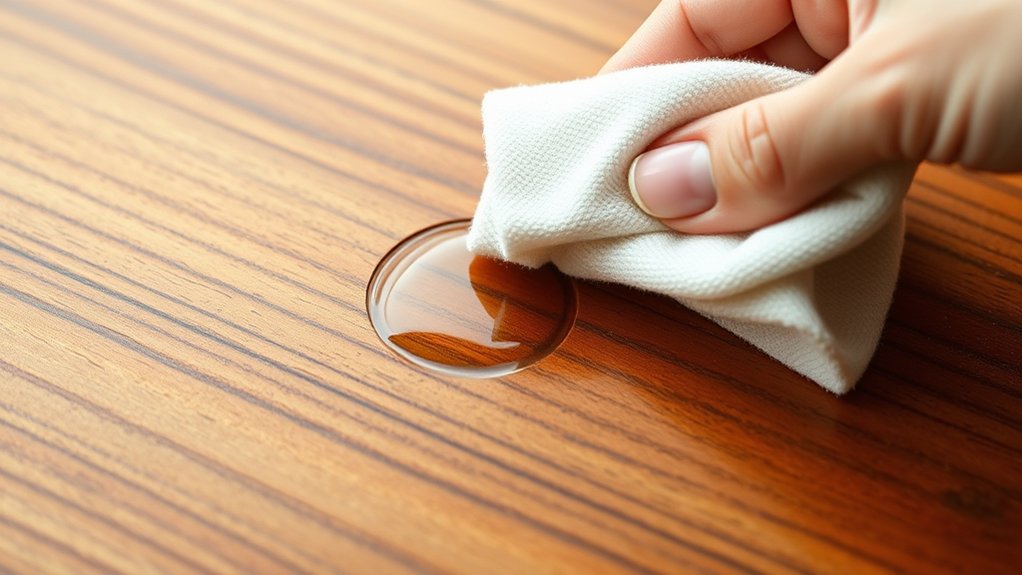 vinegar and oil treatment