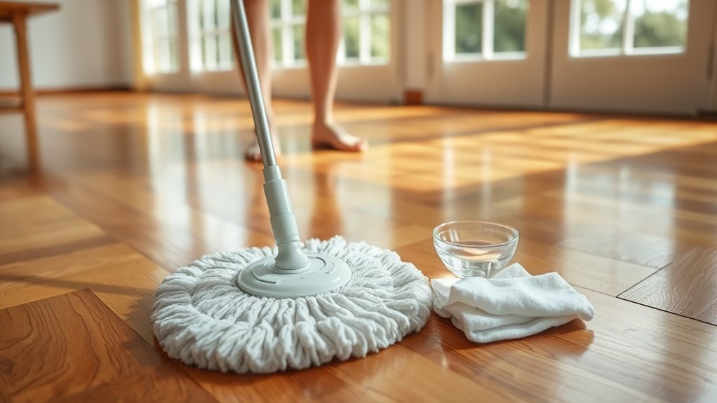 vinegar can damage finishes