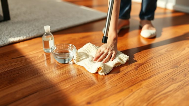 vinegar cleaning for wood floors