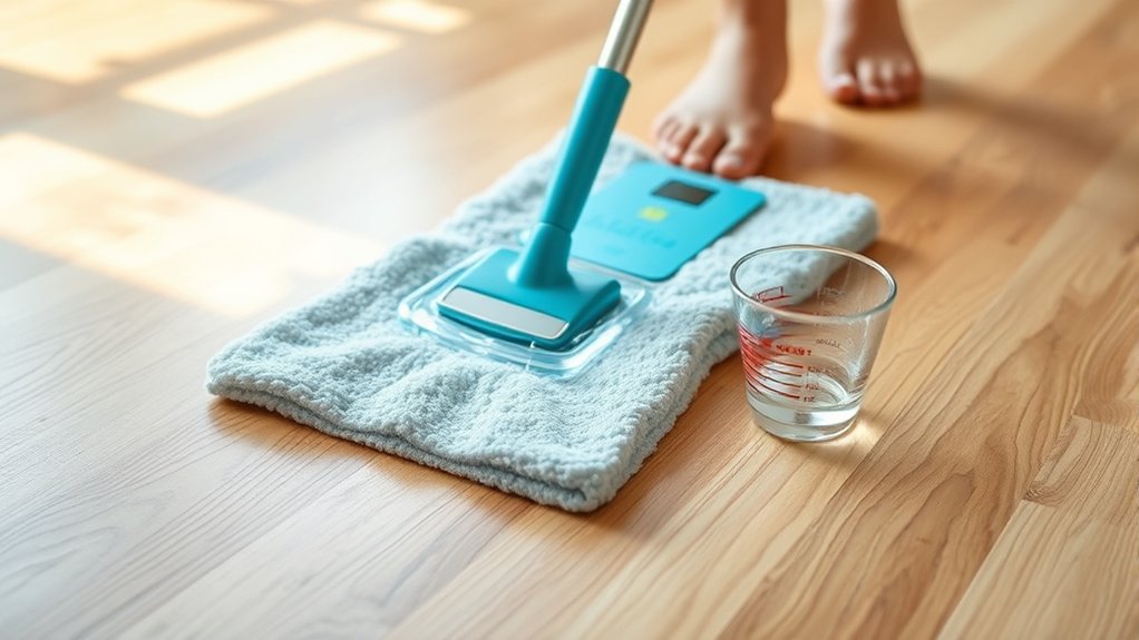 vinegar solution for hardwood cleaning