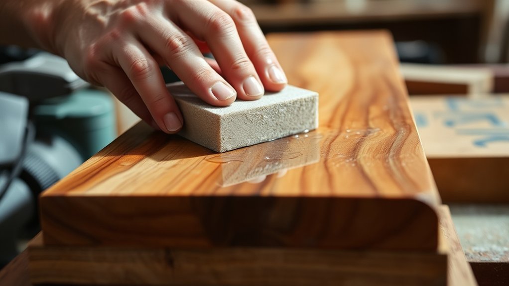 wet sanding for smooth finishes