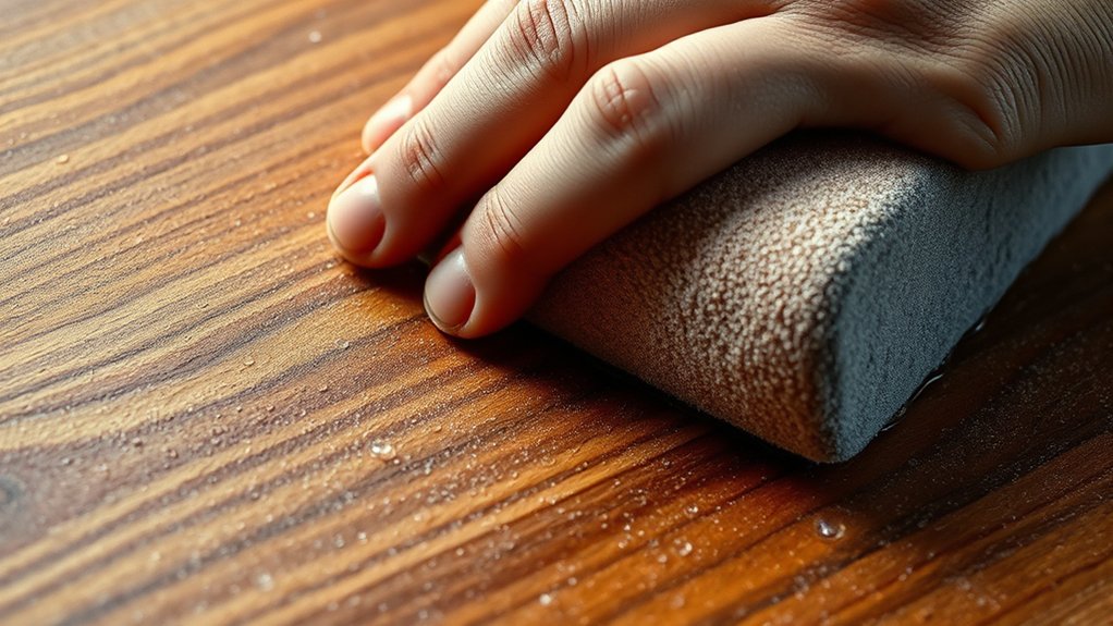 wet sanding smooth finish