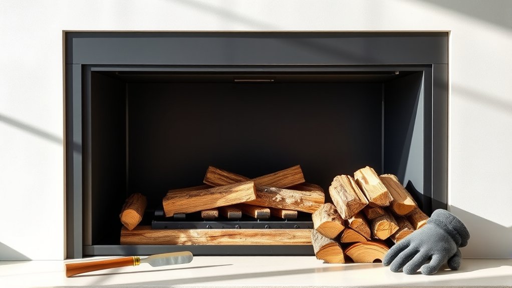 wood burning insert installation required