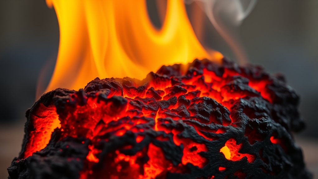 wood decomposition without oxygen