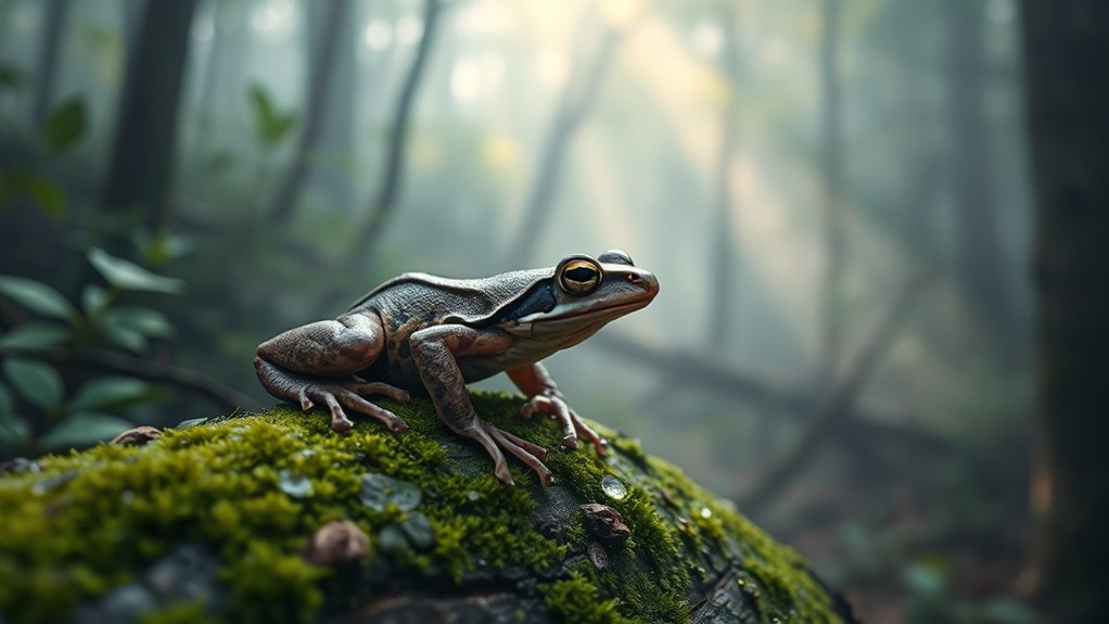 wood frog urine retention