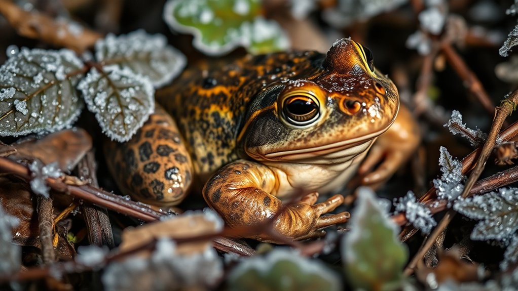 wood frogs recycle urine efficiently
