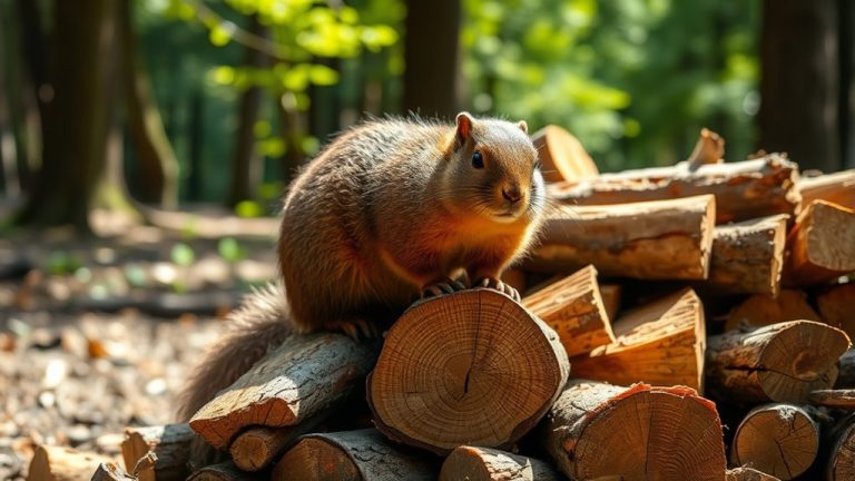 woodchuck chucking wood explained