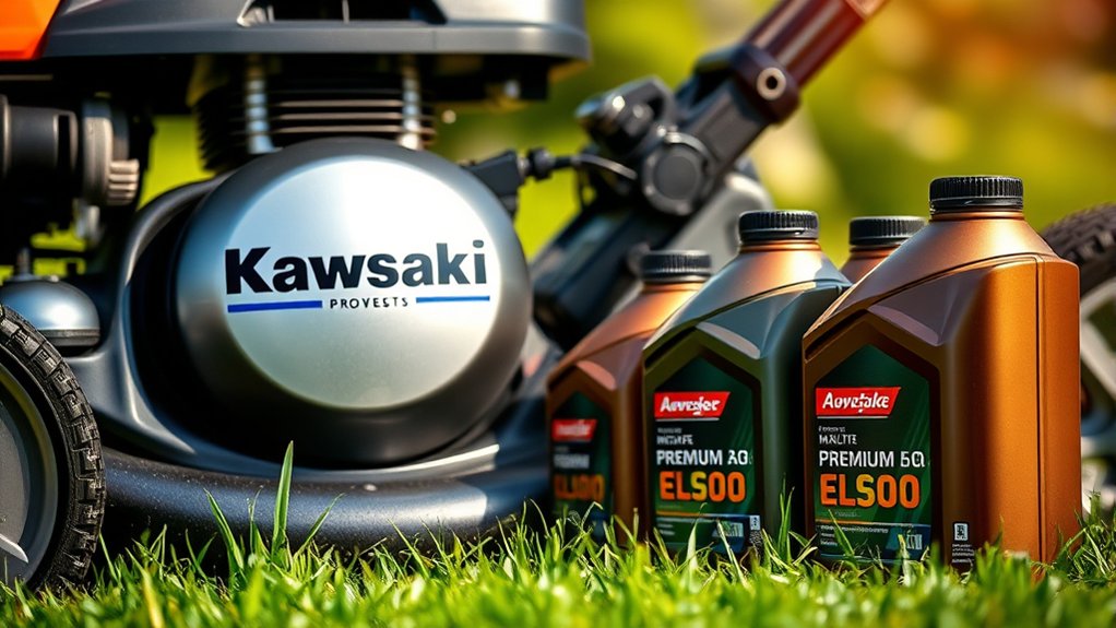 choosing optimal lawn mower oil