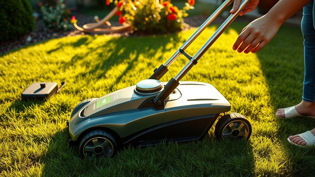 choosing small yard mower